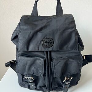 Tory Burch Classic Black Backpack